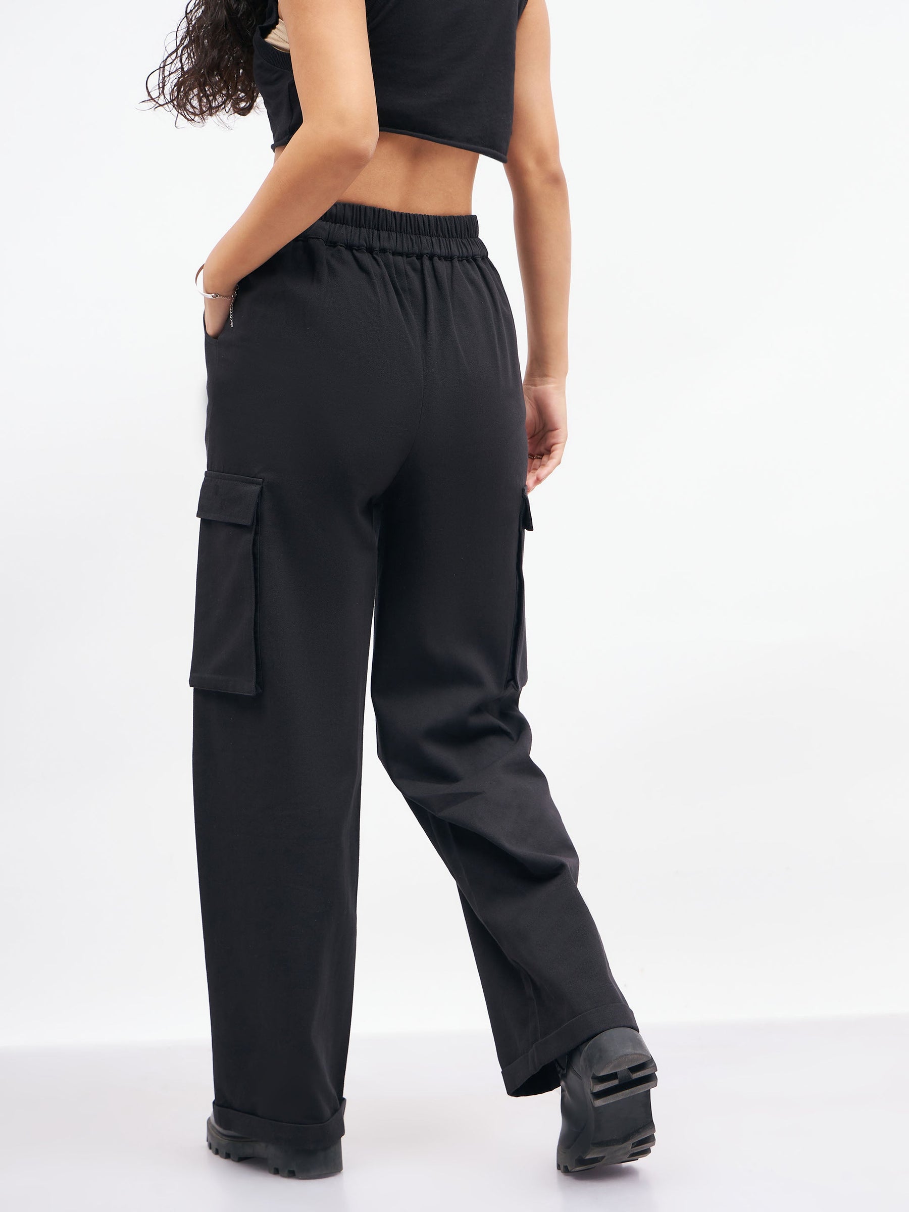 Brilliant Basics Women's Short Length Straight Work Pant - Black