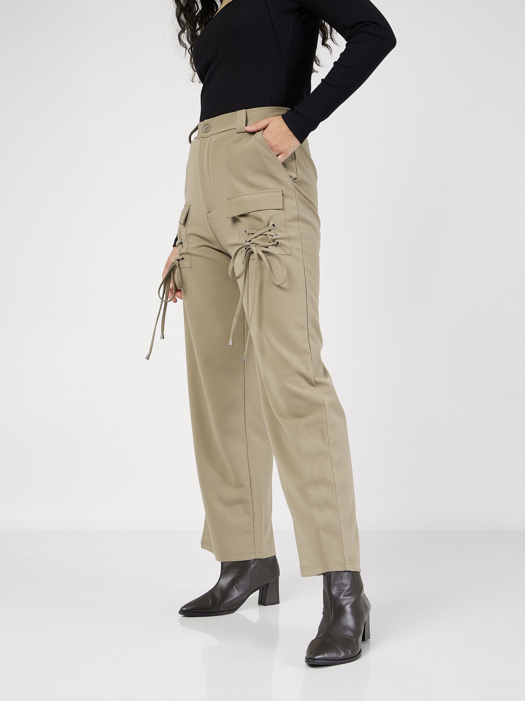 Flap Pocket Cargo Pants – Styched Fashion