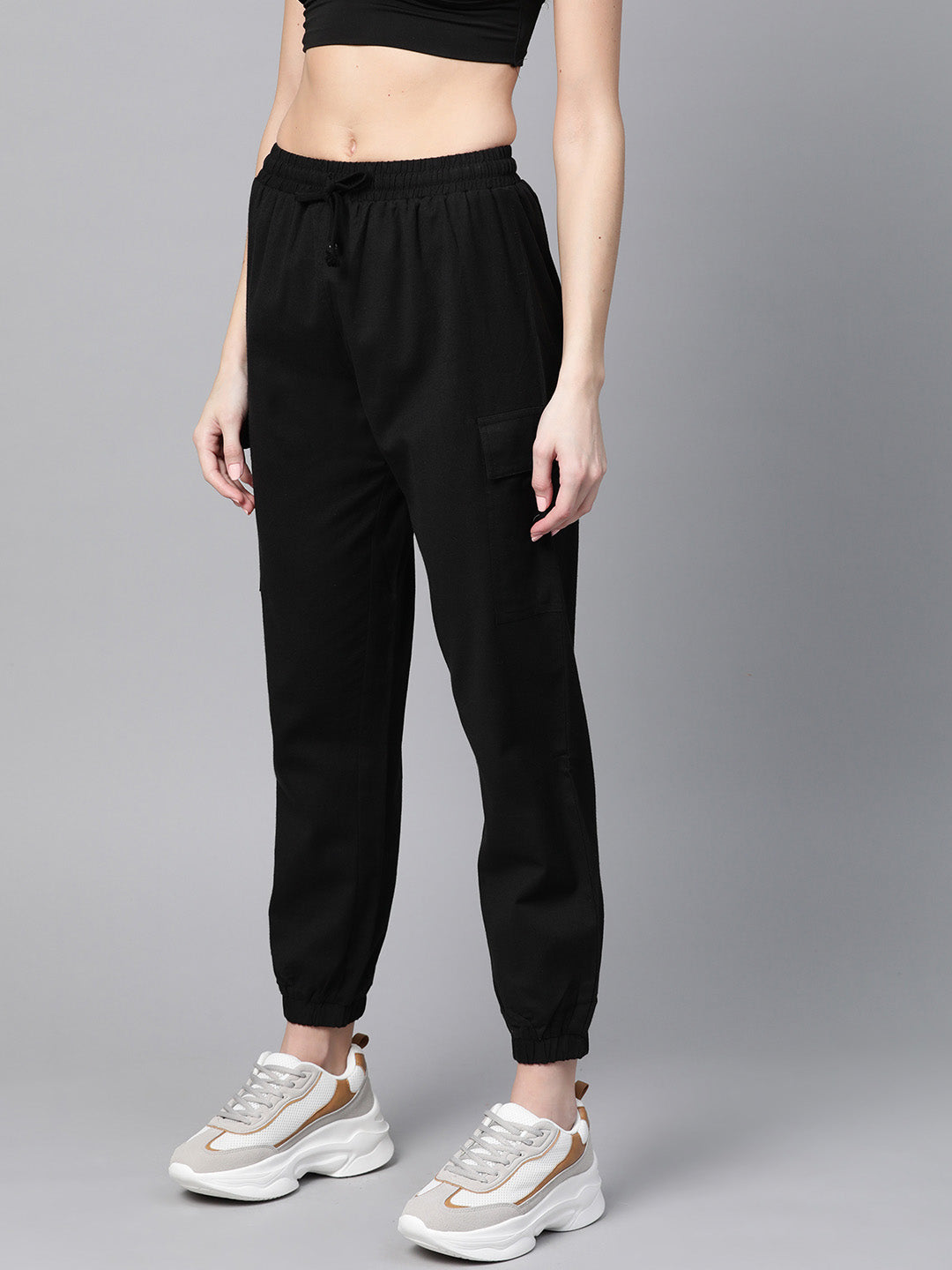  DEAR SPARKLE Jogger with Pockets for Women Drawstring
