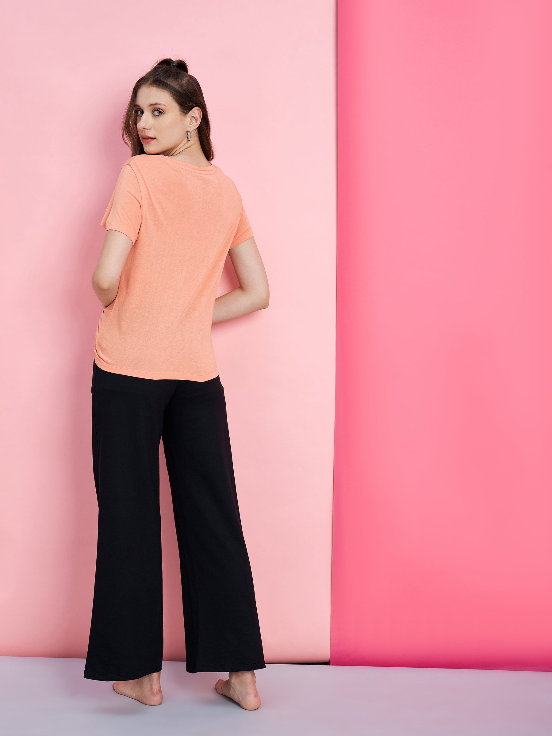 Trousers Orange for Ladies' | Morgan