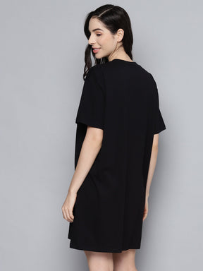 Black I-Need-Coffee Sleepshirt